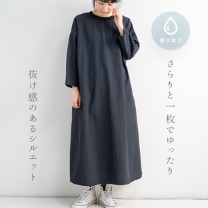 Casual Dress Nylon Water-Repellent One-piece Dress Washer 7/10 length 【2024NEW】