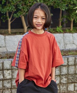 Kids' Short Sleeve T-shirt Plain Color T-Shirt Large Silhouette