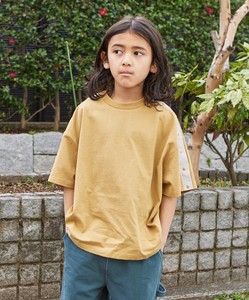 Kids' Short Sleeve T-shirt Plain Color T-Shirt Shoulder STREET Short-Sleeve