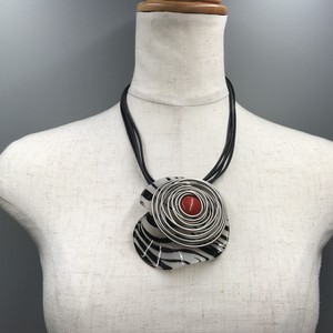 Necklace/Pendant Red Necklace Bijoux