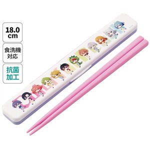 Chopsticks Colorful Skater Antibacterial M Made in Japan