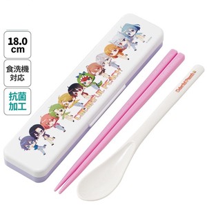 Bento Cutlery Colorful Skater Antibacterial Made in Japan