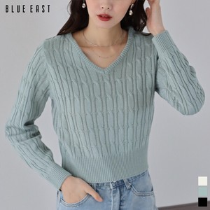 Sweater/Knitwear V-Neck Tops 2024 NEW