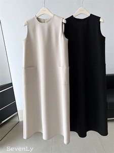 韓国ファッション ジャンパースカート ワンピース ロング「2024新作」