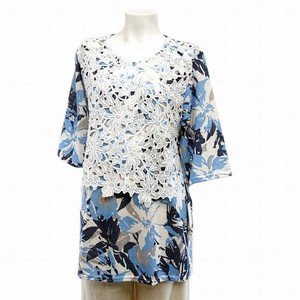 Tunic Front Floral Pattern Printed