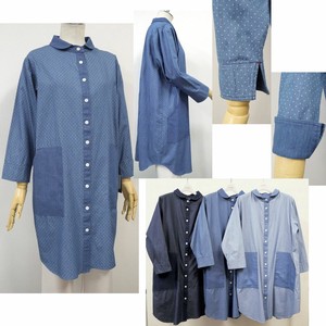 Button Shirt/Blouse Denim 2024 Spring/Summer