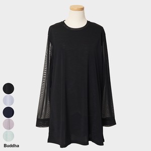 T-shirt Tulle Tops Sleeve