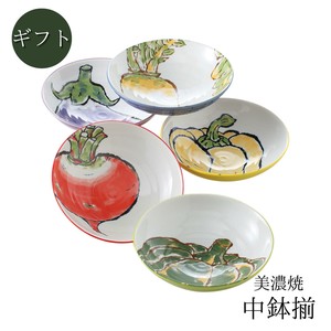 美浓烧 小钵碗 碟子套装 日本制造