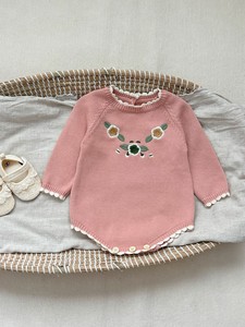 Kids' Casual Dress Knitted Rompers Spring Kids