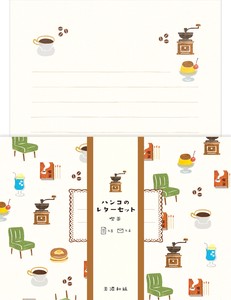 Furukawa Shiko Letter set Coffee Shop Stamp Letter Set