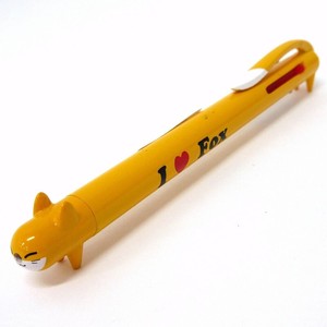 Gel Pen Animal Ballpoint Pen Fox 3-colors