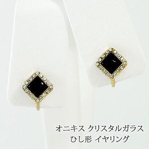 耳夹 水晶 日本制造