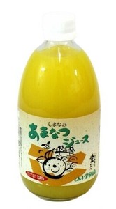 【乃万製菓】※混載2の倍数より直送【ストレートジュース】しまなみ　あまなつジュース　500ml