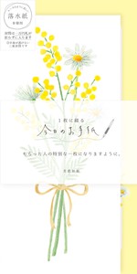 Furukawa Shiko Letter set Mimosa Today'S Letter