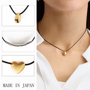 Plain Gold Chain Necklace Jewelry Simple Made in Japan