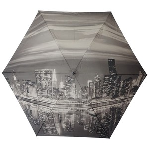 55cm 全面プリント折りたたみ傘　世界の風景フォトプリント-ニューヨーク（アメリカ）