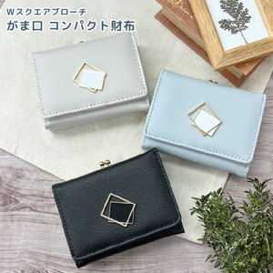 Trifold Wallet Little Girls Gamaguchi Compact Ladies'
