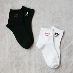 Crew Socks Socks Embroidered 2-pairs