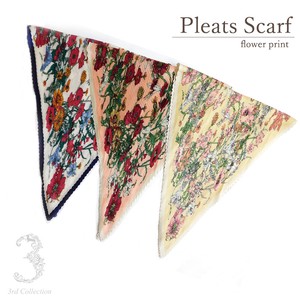 Thin Scarf Floral Pattern NEW Spring/Summer