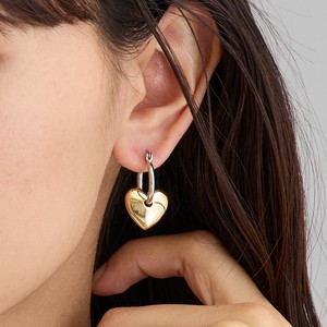 Pierced Earrings Titanium Post 2Way Jewelry Simple Made in Japan
