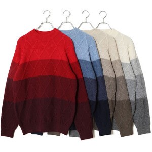 Sweater/Knitwear Knitted High-Neck Cashmere