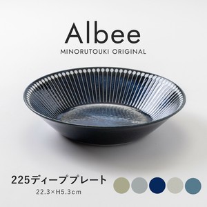 Mino ware Main Plate Deep Plate Made in Japan