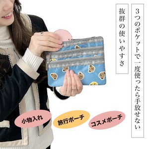 Pouch Lightweight Floral Pattern Ladies' Small Case Japanese Pattern