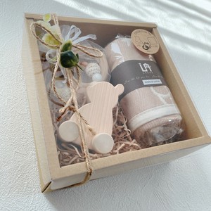 Baby Toy Gift Set Wooden Made in Japan