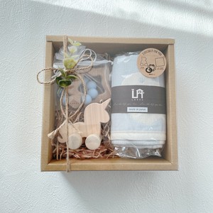 Baby Toy Gift Set Wooden Unicorn Made in Japan