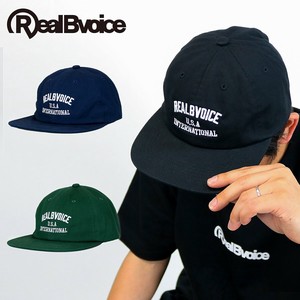 RealBvoice(リアルビーボイス) STENCIL FLAT VISOR CAP
