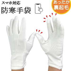 Gloves White Gloves Flip Side Fleece Formal 1-pairs