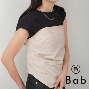T-shirt Layered Cut-and-sew Bustier