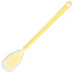 汤匙/汤勺 勺子/汤匙 矽胶 黄色 日本制造