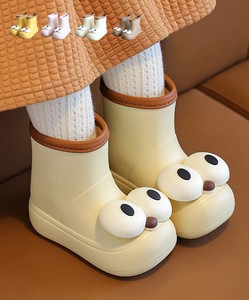 《 shoes365 》キッズレインブーツ 子供 長靴 雨靴 可愛いBIG EYEデザイン!