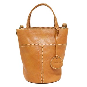 Handbag 2Way Leather Genuine Leather Ladies'