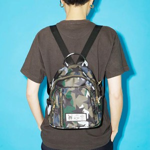 Backpack Nylon Mini Lightweight 2Way Pocket Ladies'