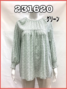 Button Shirt/Blouse Pudding Ladies' 2024 NEW