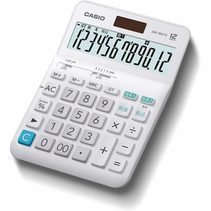 【カシオ計算機】W税率電卓 12桁 デスクタイプ