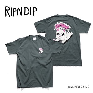 リップンディップ【RIPNDIP】Leaping Kitty Tee Tシャツ 半袖 ロードナーマル ユニセックス