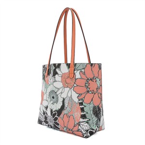 Tote Bag Reversible Floral Pattern