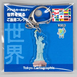 Key Ring Statue Of Liberty Acrylic Key Chain