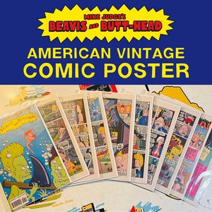 【USA便 到着！】【Beavis and Butt-Head】AMERICAN COMIC POSTER コミック ポスター ASST 10pcs〜