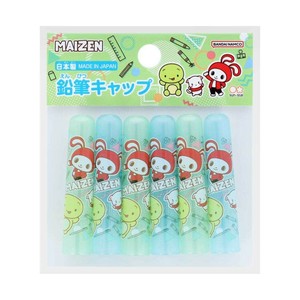 【文房具】まいぜんシスターズ 鉛筆キャップ6本