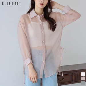 Button Shirt/Blouse Pearl Button Tops 2024 New