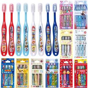 Toothbrush Doraemon Sanrio Desney 8-pcs set
