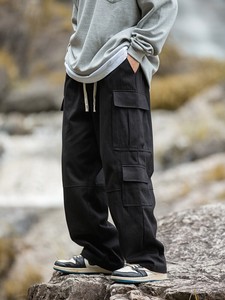 長いズボン  工装ズボン   カジュアルパンツ  秋冬  無地  レディースファッション     K2237 # LHA915