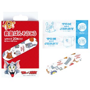 Adhesive Bandage Band-aid Tom and Jerry Skater Made in Japan
