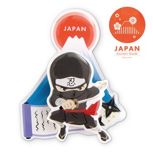 【お土産】忍者 クリップ式マグネット インバウンド souvenir japan マグネット