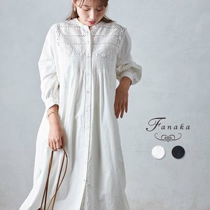 Casual Dress Fanaka Pintuck Shirt Cotton