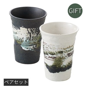 ギフト ハケメペアーフリーカップ 日本製  美濃焼